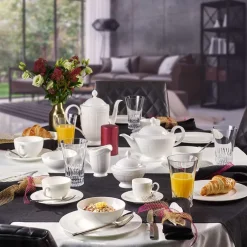 Villeroy & Boch White Pearl Skål til Kaffekopp 20cl